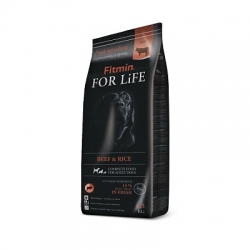 FITMIN FOR LIFE BEEF & RICE 2,5KG